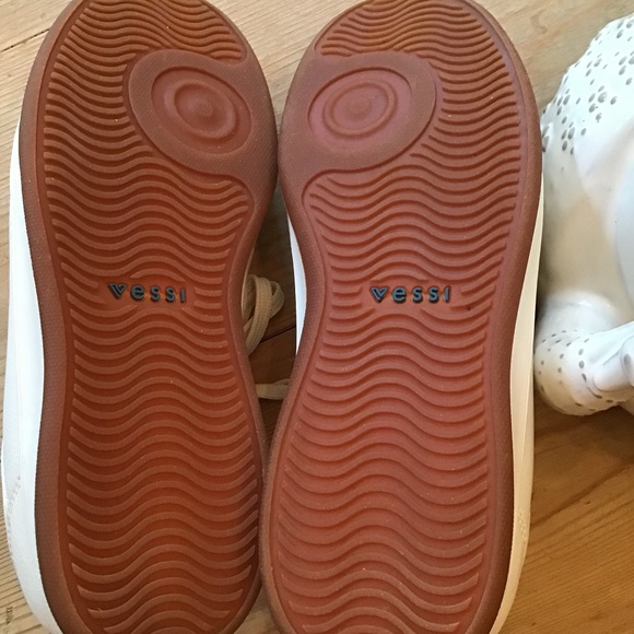 Vessi CourtSide Classic Size 9 Off-White-Blue main image 11